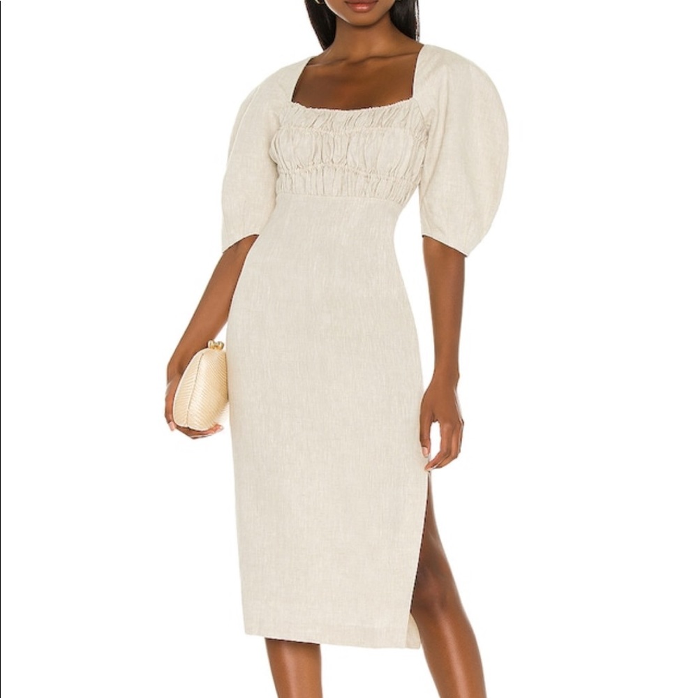 Song of style linen dress